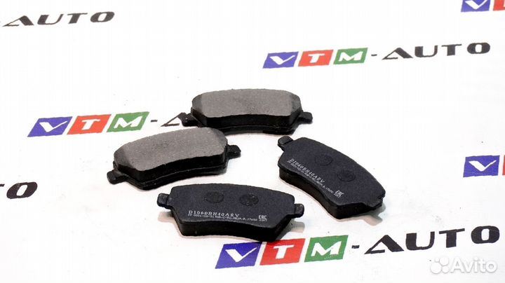 Колодки дисковые передние Citroen Xsara 1.4i-1.9TD