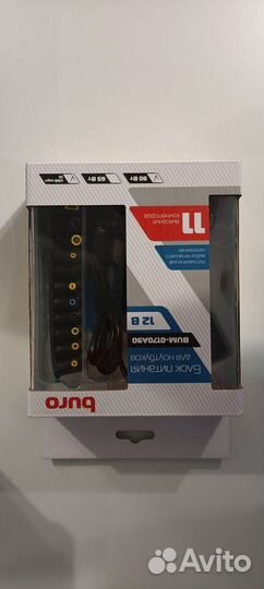 Блок питания для ноутбука от автомобиля Buro новый