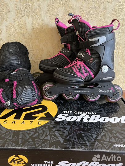 Роликовые коньки раздаижные К2 для девочки