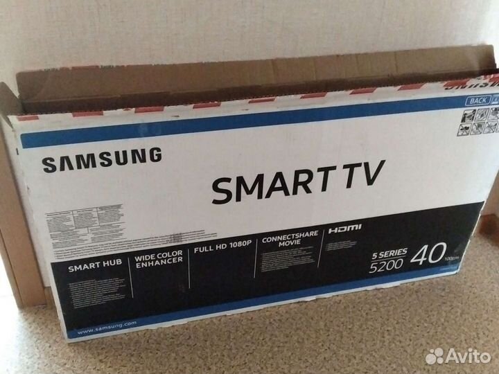 Телевизор на запчасти samsung ue40m5000au