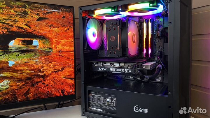 Игровой пк core i5 12400f+RTX 2060 super 8Gb
