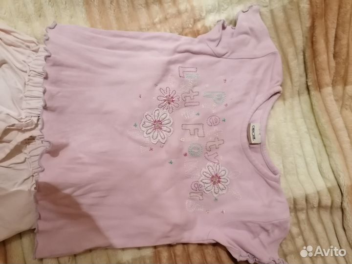 Пакет вещей на девочку хлопок