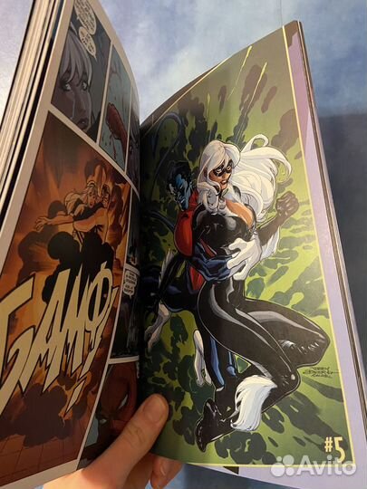 Комикс Человек Паук и Черная Кошка