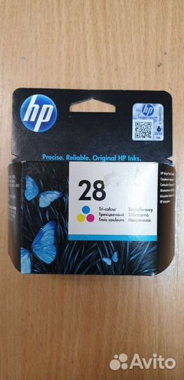 Картридж оригинал HP 28 Tri-Colour M,C,Y