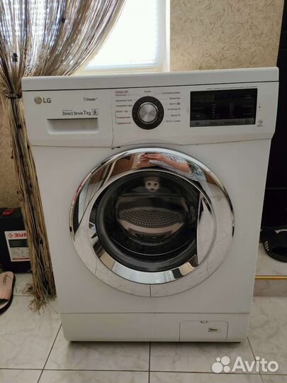Стиральная машина бу на 7 кг lg