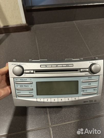 Штатная магнитола toyota camty 40
