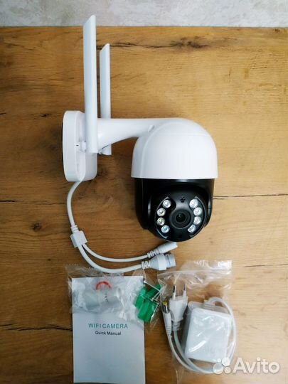 Камера видеонаблюдения wifi, уличная, новая
