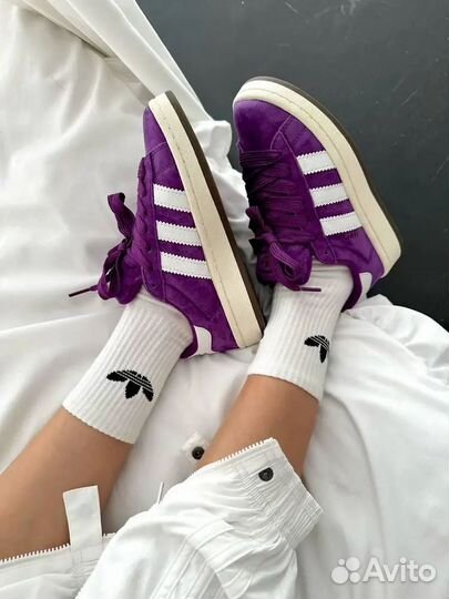 Кроссовки Adidas campus 00s purple женские