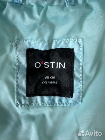 Куртка новая детская демисезонная ostin 2-3 года