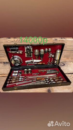 Шашлычный набор в кейсе