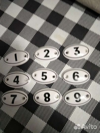 Табличка. Эмаль