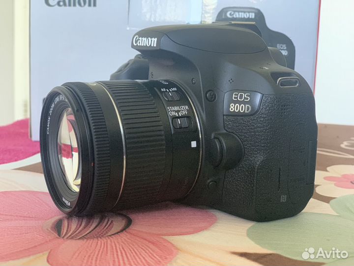 Canon 800D KIT 18-55 STM