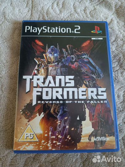 Transformers Revenge of the fallen для PS2