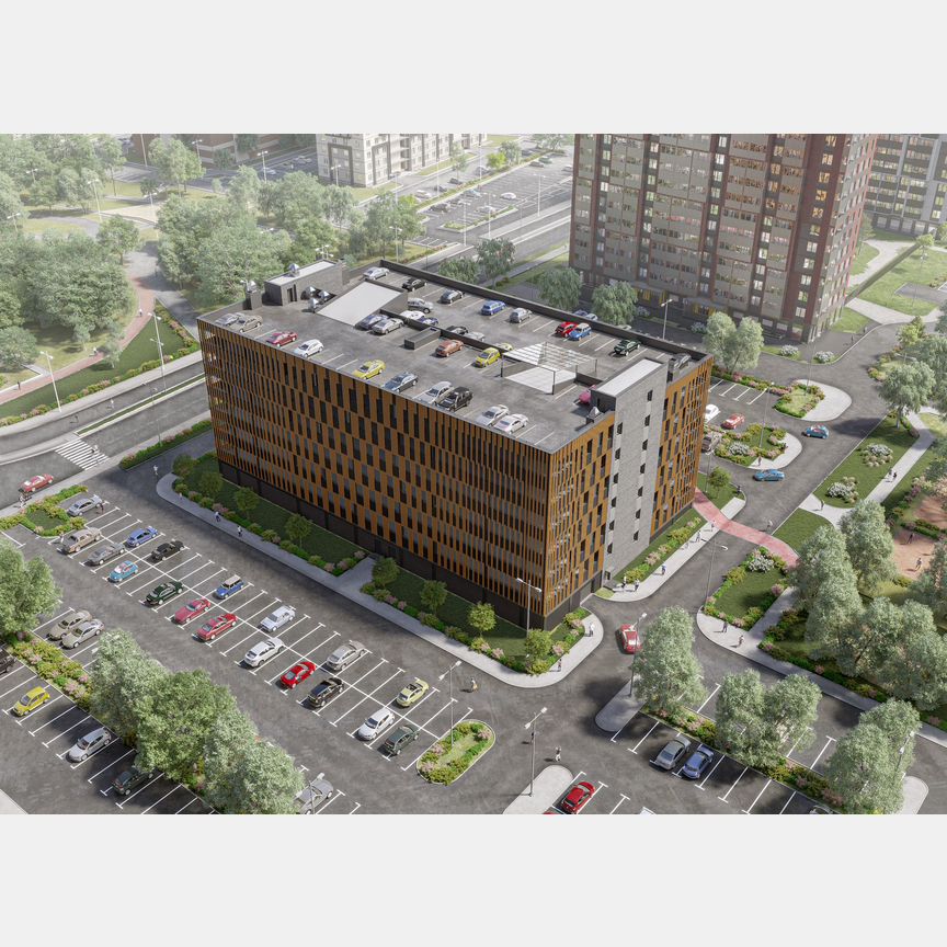 1-к. квартира, 46,9 м², 15/23 эт.