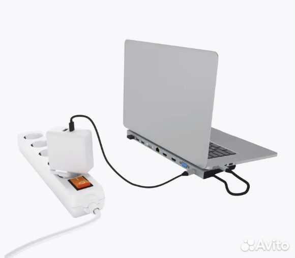 Док-станция Type-C 11 в 1 Multiport Aluminum LIN-0