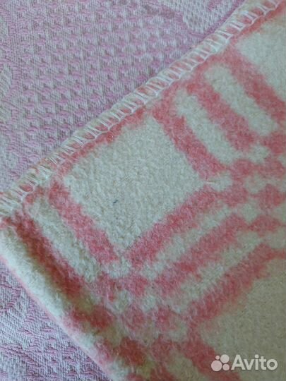 Одеяло байковое СССР детское новое