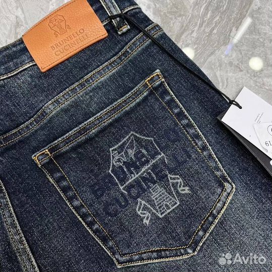 Мужские Джинсы Brunello Cucinelli Размеры 46-54