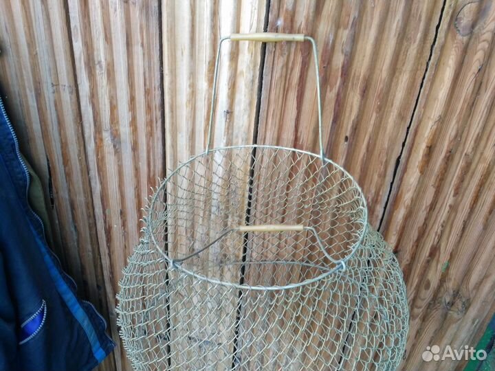 Садок рыболовный складной с ручками
