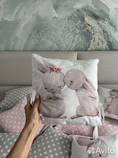 Бортики в детскую кроватку