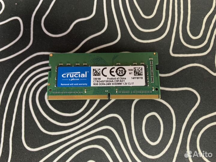 Оперативная память для ноутбука ddr4 8GB и 16GB