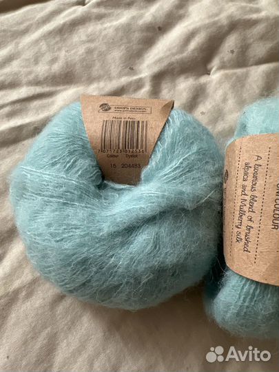 Пряжа нитки для вязания Alpaca Silk drops