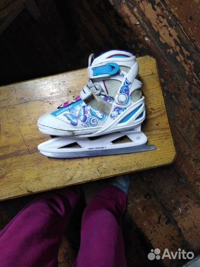 Коньки детские раздвижные 31-35