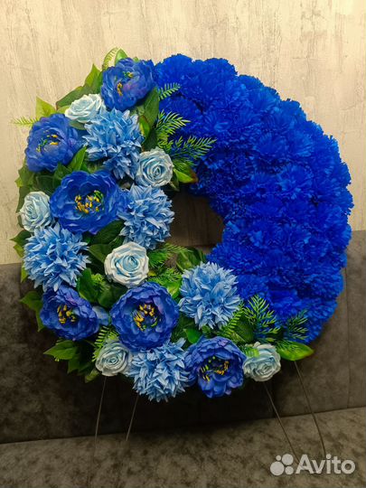 Продам венки похоронные ритуальные, круги, корзины