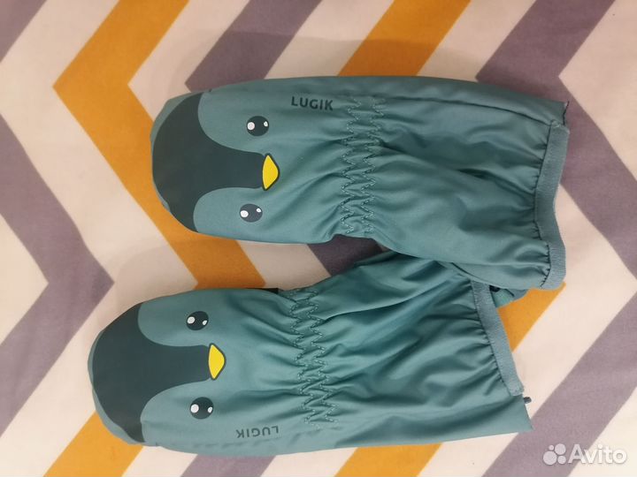 Варежки зимние детские