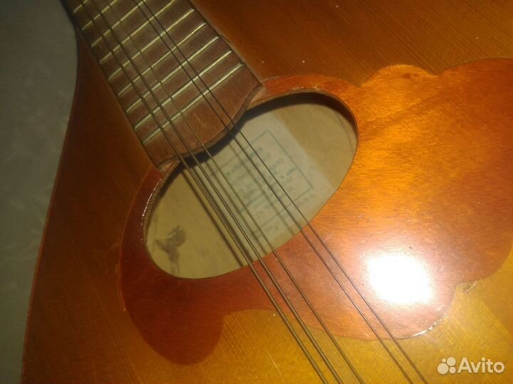 Ленинградская мандолина с чехлом СССР
