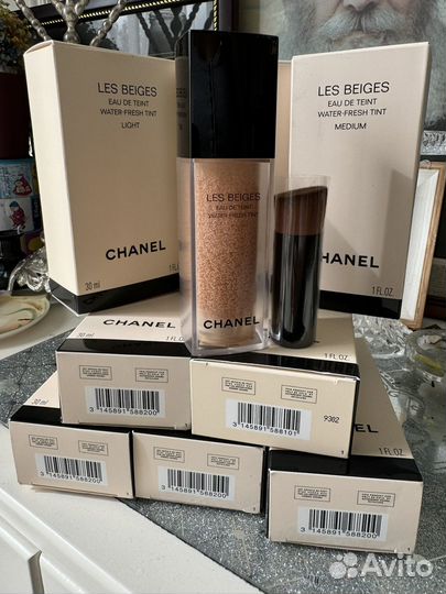 Chanel les beiges флюид новые