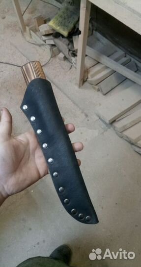 Нож охотничий ручной работы