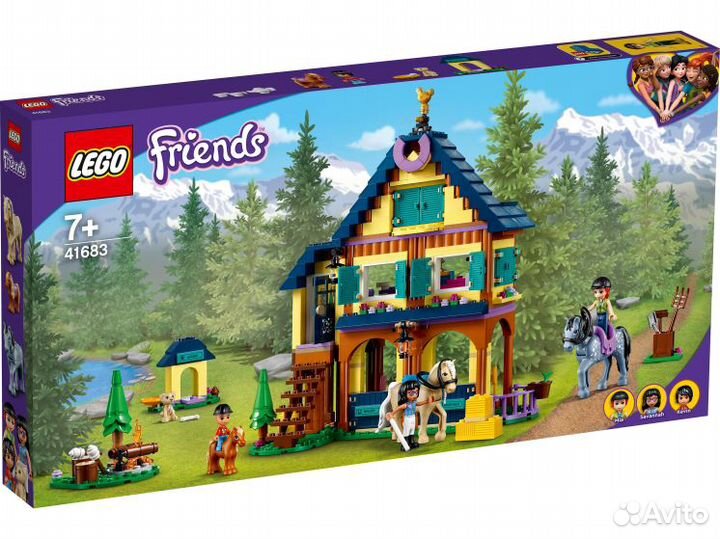 Lego Friends 41683 Лесной клуб верховой езды