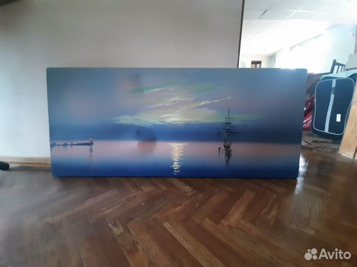 Картины морские пейзажи маслом на холсте