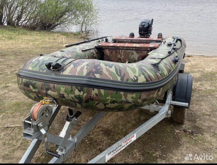 Лодка с мотором Hidea 9.9