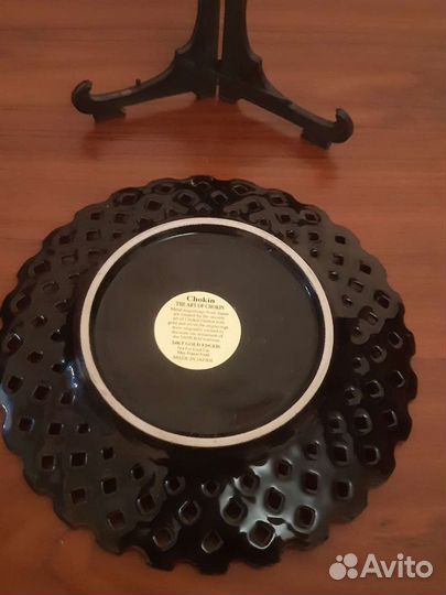 Коллекционная японская тарелка и вазаChokin