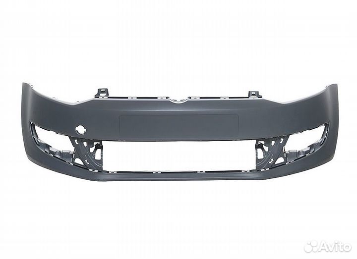 Фольцваген Поло 5 Седан бампер передний 2015-2020г