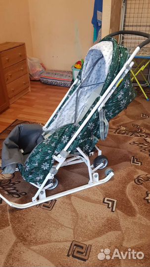 Коляска санки