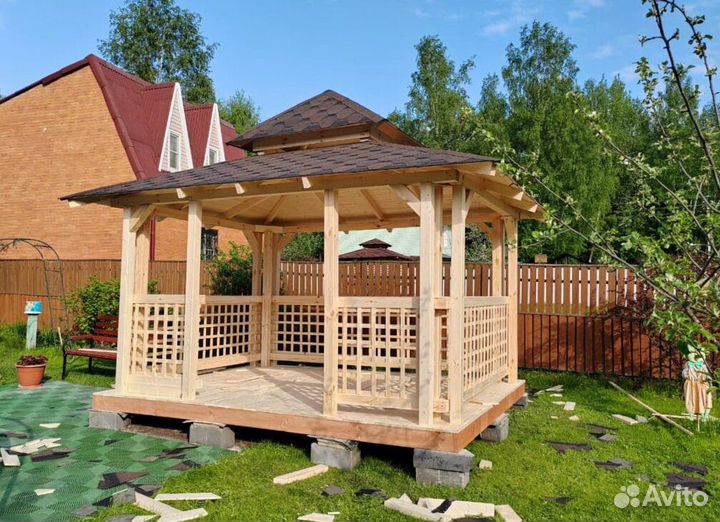 Красивые беседки