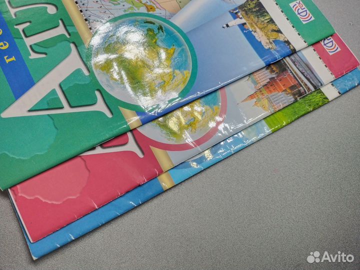 Атласы по географии и истории