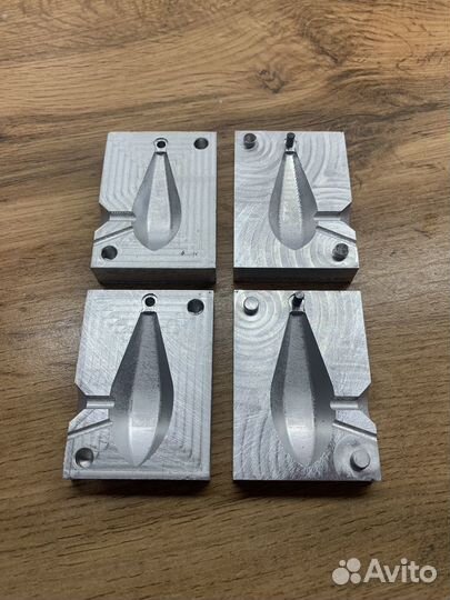 Формы для литья грузил горизонт 100,110,120гр