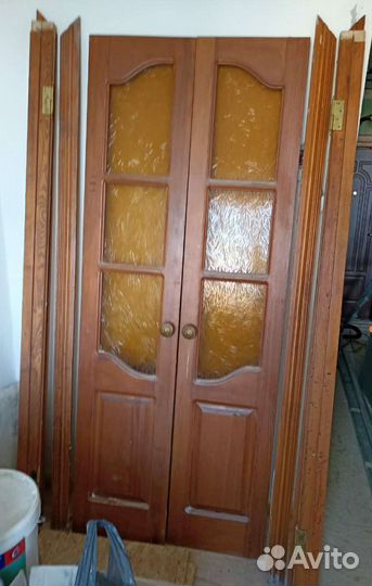 Дверь межкомнатная витражная