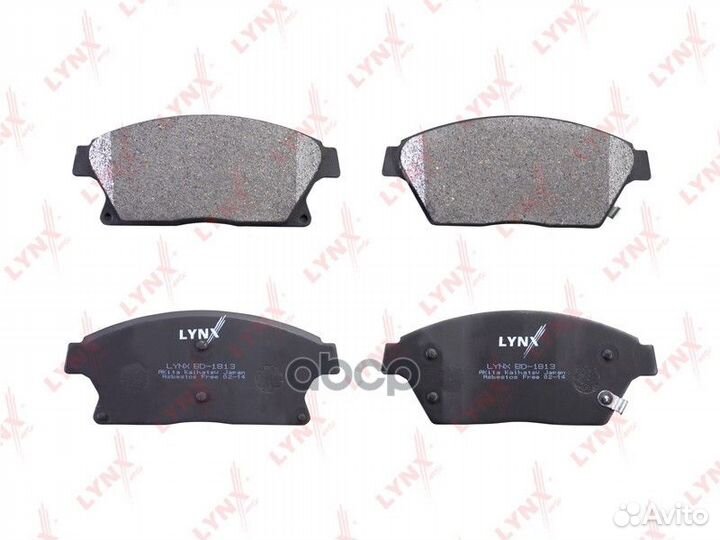 Колодки передние lynxauto BD-1813 chevrolet Cru