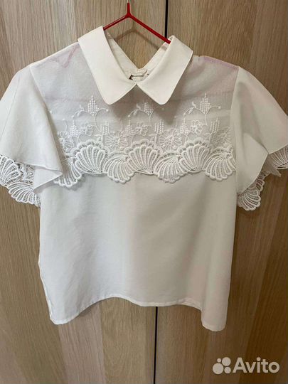 Блузки школьные 128-134 (9 лет)