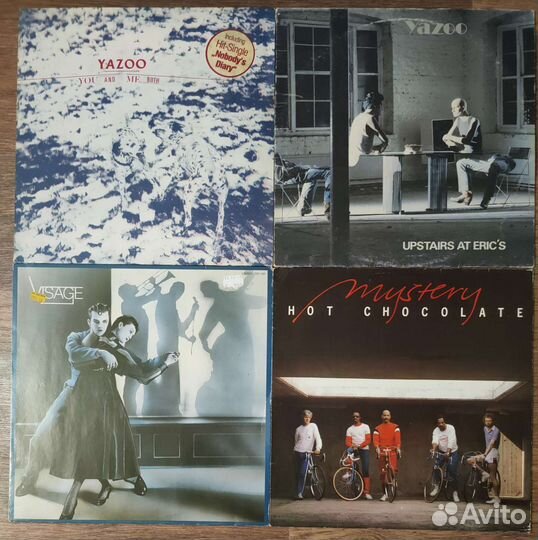 Фирменные виниловые пластинки поп