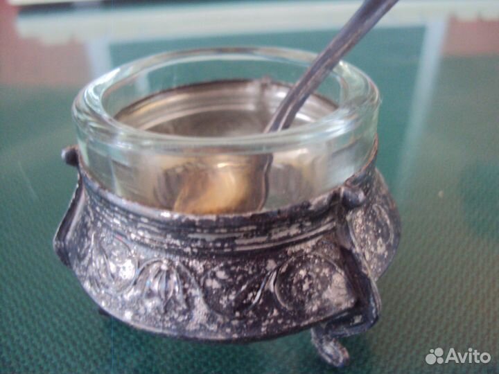 Солонка мельхиор