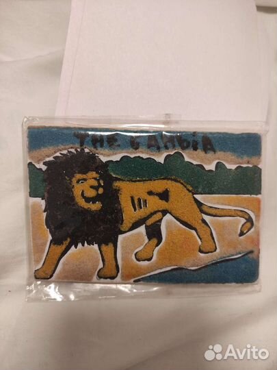 Магнит из Гамбии, ручная работа