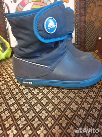 Резиновые сапоги crocs