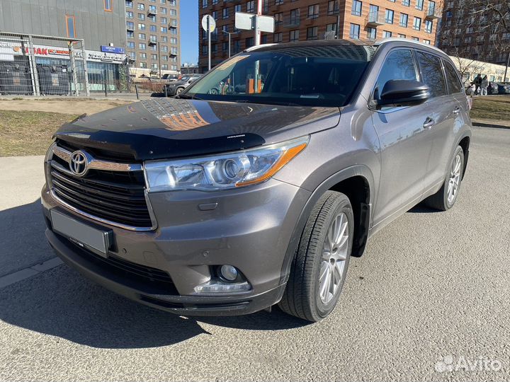 Toyota Highlander 3.5 AT, 2015, 102 000 км