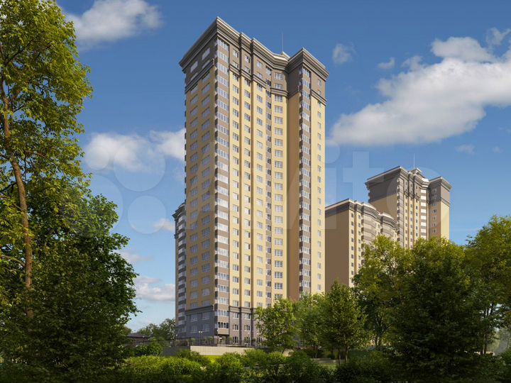 2-к. квартира, 47,9 м², 25/25 эт.