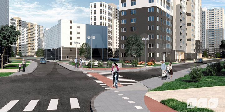 3-к. квартира, 61 м², 19/20 эт.